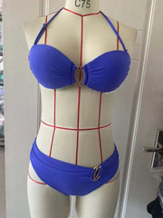 Women Bikini Set Push Up Female Swimsuit Swimwear Swim Separate Two Piece Brazilian Bathing Suit XXL