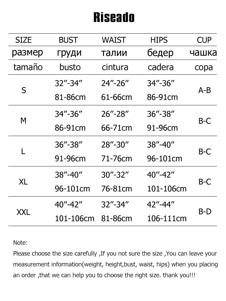 Bikinis Swimsuits Woman Push Up Swimwear Women's Beach Tropical Print Bathing Suits